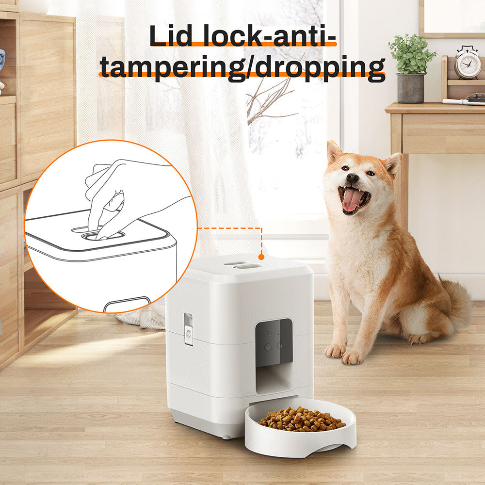 SPF-XT-04 Customisable Logo 2L Large Capacity Smart WIFI Timer Automatic Cat Feeder