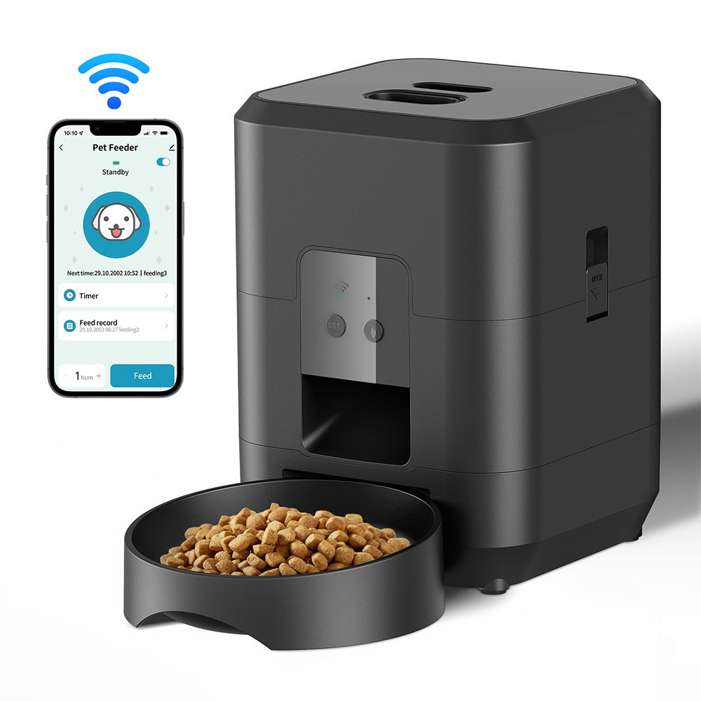 SPF-XT-04 Customisable Logo 2L Large Capacity Smart WIFI Timer Automatic Cat Feeder