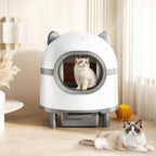PXT-LB05-R Extra-Large Smart Electric Cat Litter Box with Automatic Cleaning System Fully Enclosed Automatic Cat Litter Toilet