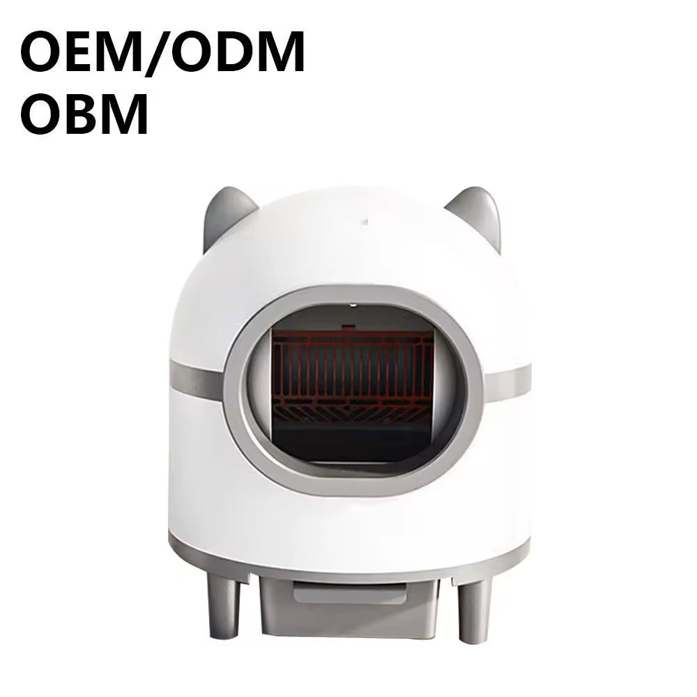PXT-LB05-R Extra-Large Smart Electric Cat Litter Box with Automatic Cleaning System Fully Enclosed Automatic Cat Litter Toilet