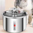 PWF-XT-07  Smart Cat Fountain Water Stainless Steel Automatic Pet Water Dispenser Ultra-Quiet Dog Drinking Water Fountain