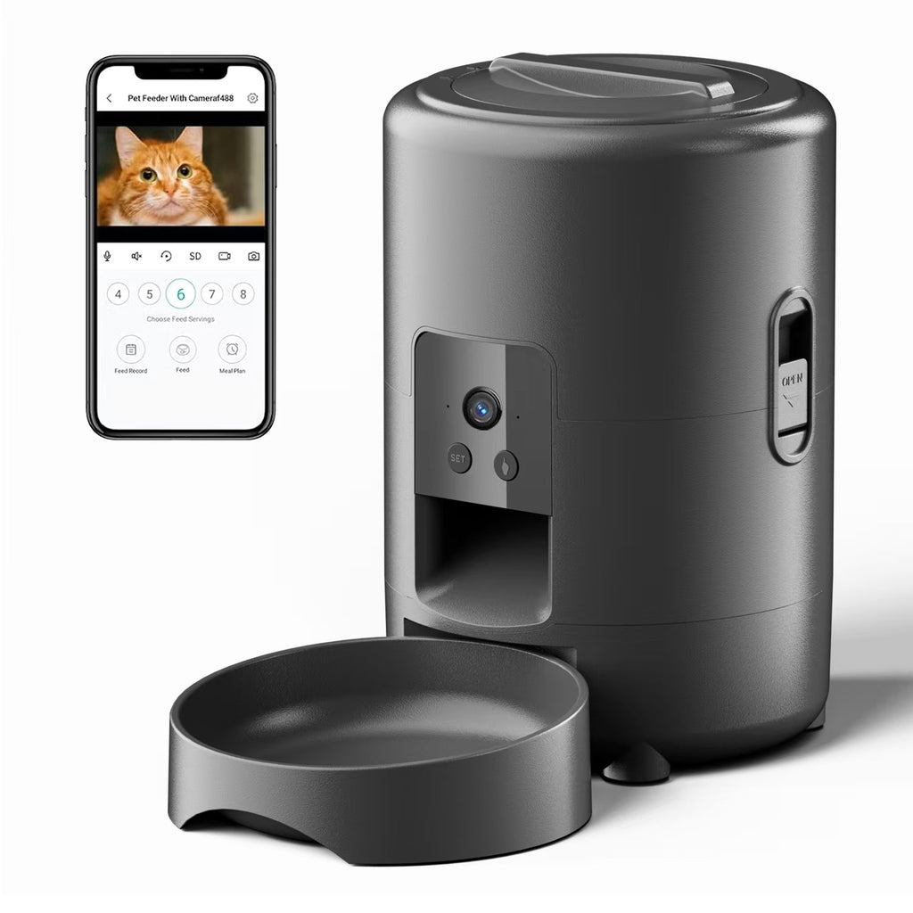 SPF-XT-07 2 L Automatic Cat Feeder with Camera Cat and Dog Food Dispenser