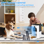 SPF-XT-10  Smart Pet Feeder with Camera Food Dispenser Timed Tuya 2K Video WiFi App Control Laser Tease Pet Voice Call