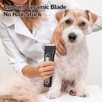 PG-XT-04 Professional Cordless Cat Dog Pet Hair Clipper Blade Trimmer Shaver Grooming Kit Clippers