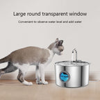 PWF-XT-08 Auto- Shut Down LED Cat & Dog Drinking Fountain Pet Water Feeder