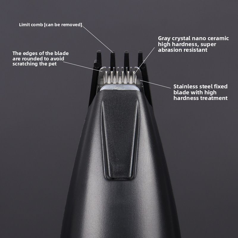 PG-XT-03 ABS Silent Electric Pet Hair Trimmer Grooming OEM Pet Cat Dog Foot Hair Shaver Trimmer