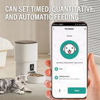 SPF-XT-05 App Control Tuya Smart Wifi Advanced Auto Reminder Timed Cat Dog Food Dispenser Automatic Pet Feeder
