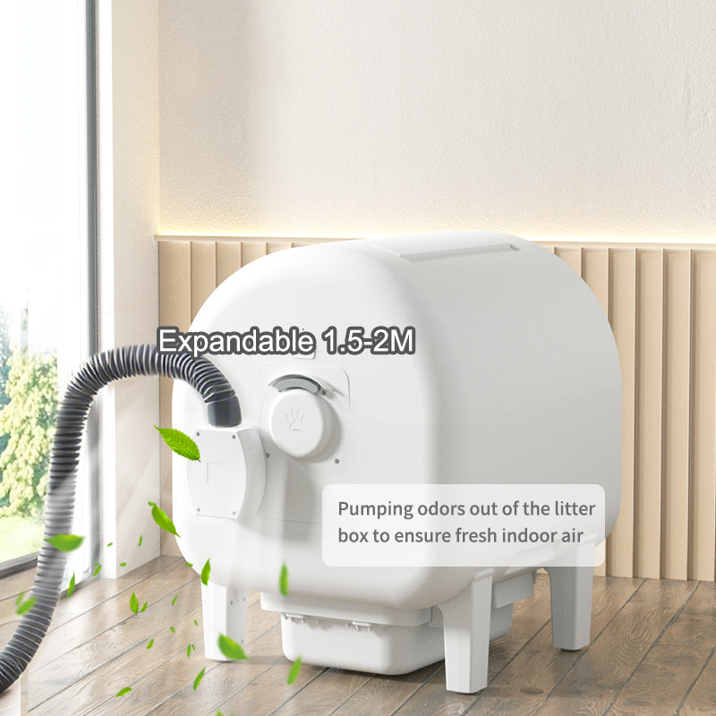 SCLB-XT-06 APP Control Automatic Safety Protection Odor-Free Smart Robot Cat Litter Box