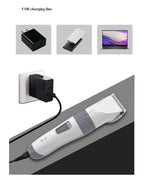 PG-XT-05 Battery-Powered Electric Puppy Grooming Kit Plastic Dog Hair Clipper Trimmer