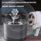 PWF-XT-03 Silent Water Dispenser That Does Not Disturb Cats and Dogs Stainless Steel Disc Pet Fountain