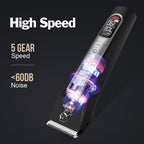 PG-XT-04 Professional Cordless Cat Dog Pet Hair Clipper Blade Trimmer Shaver Grooming Kit Clippers