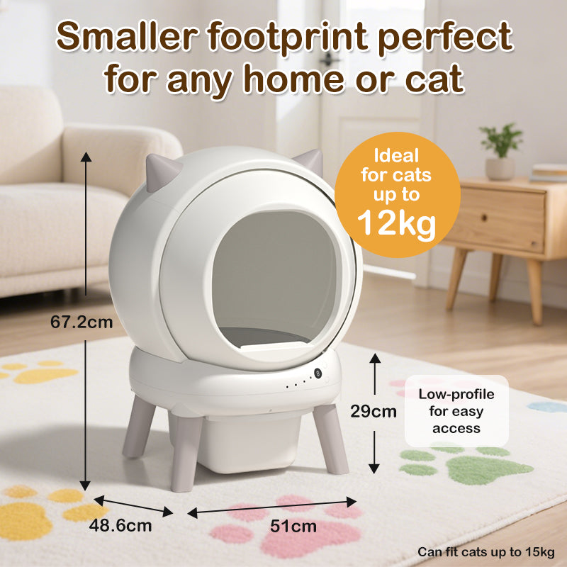 SCLB-XT-07 Intelligent Automatic Litter Box for Cats Self Cleaning WiFi APP Control Self-Cleaning Pet Toilet Litter