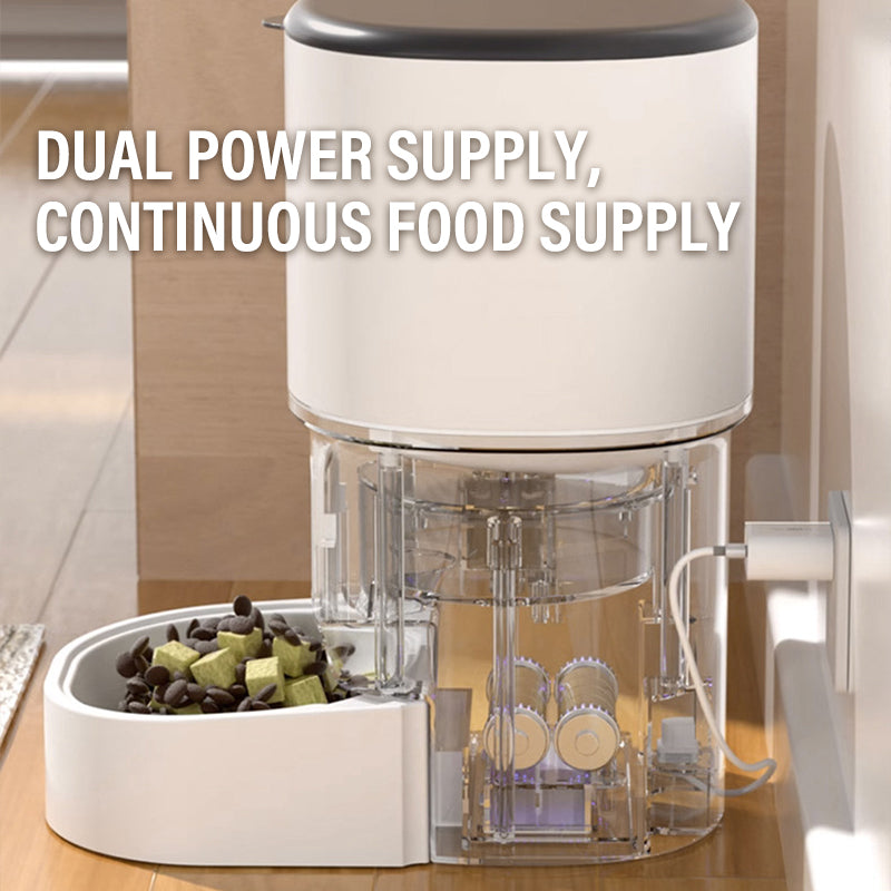 SPF-XT-05 App Control Tuya Smart Wifi Advanced Auto Reminder Timed Cat Dog Food Dispenser Automatic Pet Feeder