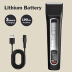 PG-XT-04 Professional Cordless Cat Dog Pet Hair Clipper Blade Trimmer Shaver Grooming Kit Clippers