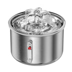 PWF-XT-07  Smart Cat Fountain Water Stainless Steel Automatic Pet Water Dispenser Ultra-Quiet Dog Drinking Water Fountain