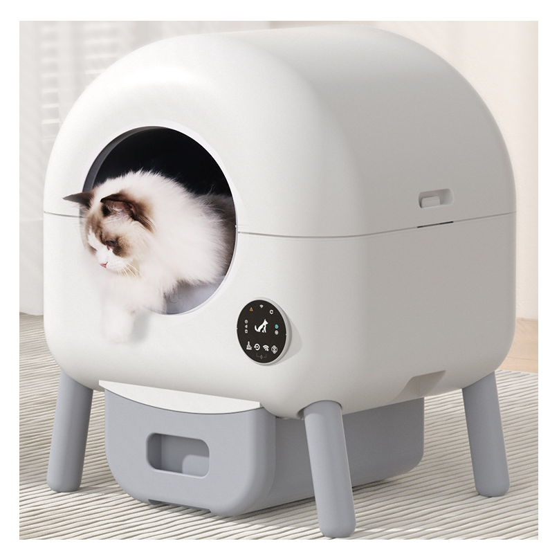 SCLB-XT-03 Robot APP Control 65L Large Automatic Cat Litter Box Self-cleaning toilet