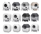 PXT-LB07E-R Self Cleaning Litter Box App Control Odor-Free Automatic Cat Litter Box Large Capacity Smart Litter Kitty Box for Multi-Cats OEM