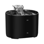 PWF-XT-03 Silent Water Dispenser That Does Not Disturb Cats and Dogs Stainless Steel Disc Pet Fountain