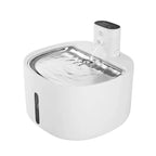 PXT-WF05  2.6LPet Smart Water Dispenser Wireless Induction Automatic Outlet Food Grade Stainless Steel Plastic Electric Charging Cat Water