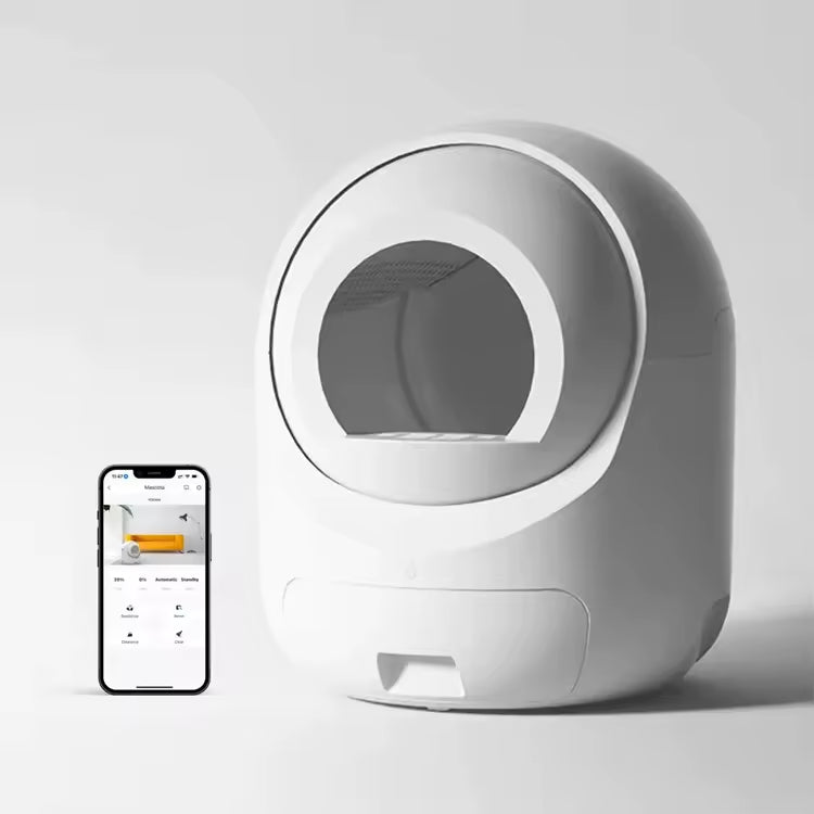 PXT-LB11-R WIFI Auto Electric Cat Toilet Tuya APP Self-cleaning Smart Pet Automatic Robot Cat Litter Box for Cats