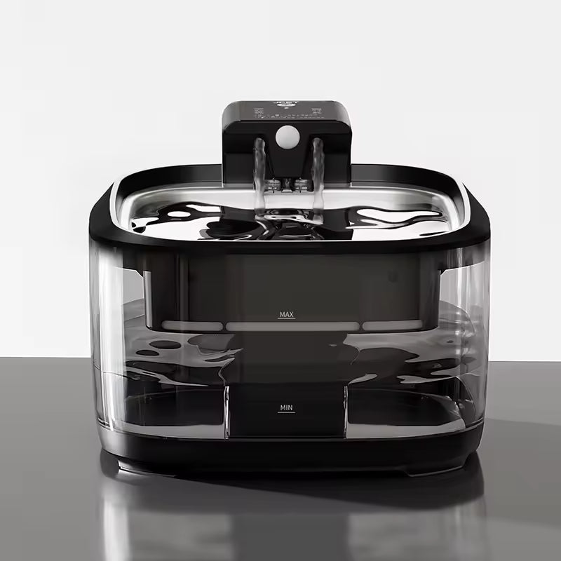 PXT-WF07  4.5 LSmart Rechargeable Cat Water Dispenser Large Capacity Non-Electric Automatic Filter Fresh Dog Bowl Cross-Border Hot Sale Plastic