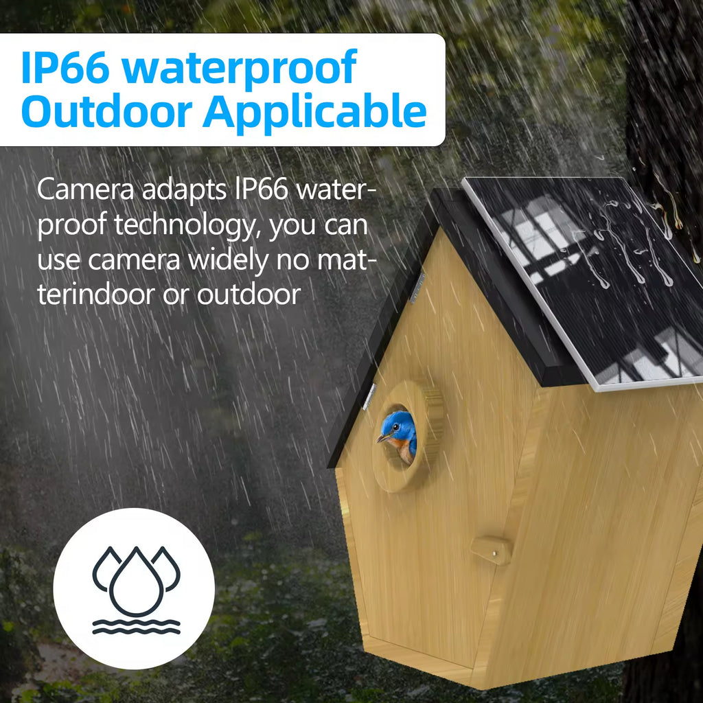 PXT-NB01-S  Visual Bird Hatching House Outdoor Bird Nest AI Smart HD Camera Cross-border