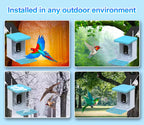 PXT-B04-S Wholesale Solar-Powered Intelligent Recognition Outdoors Automatic Bird Feeder with Night Vision Camera
