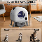 PXT-LB07E-R Self Cleaning Litter Box App Control Odor-Free Automatic Cat Litter Box Large Capacity Smart Litter Kitty Box for Multi-Cats OEM
