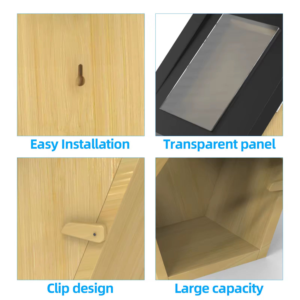 PXT-NB02-S Wifi Smart Bird Feeder Camera Wireless Outdoor Wooden Bird House with 3MP Camera High Quality Wholesale